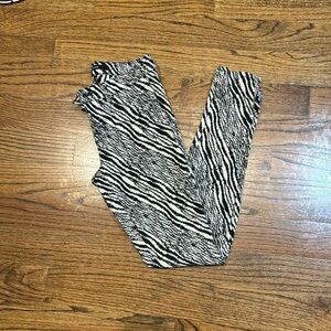 Jbrand zebra print Jean/pant